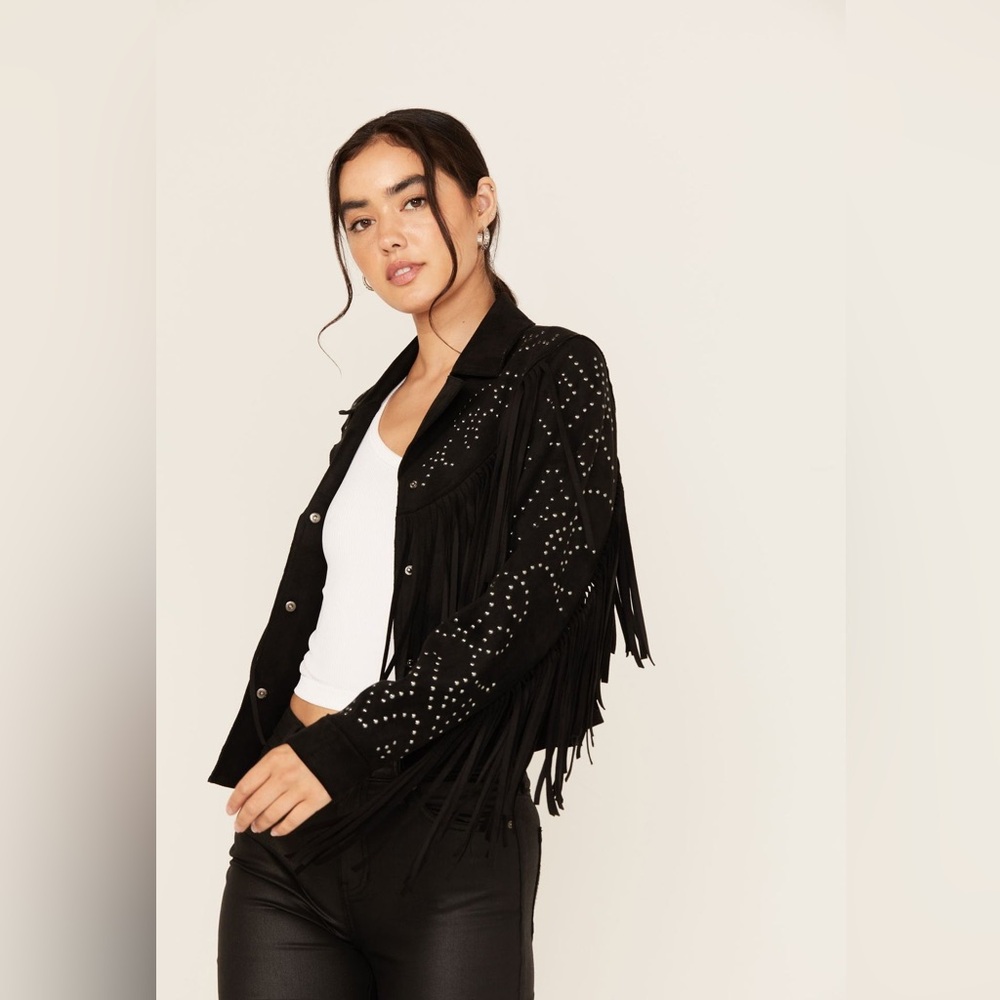 Idyllwind faux suede jacket